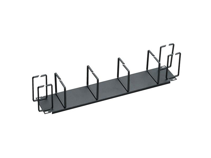 Organizador de cables horizontal para montaje en rack de 19 pulgadas de Black Box Corp
