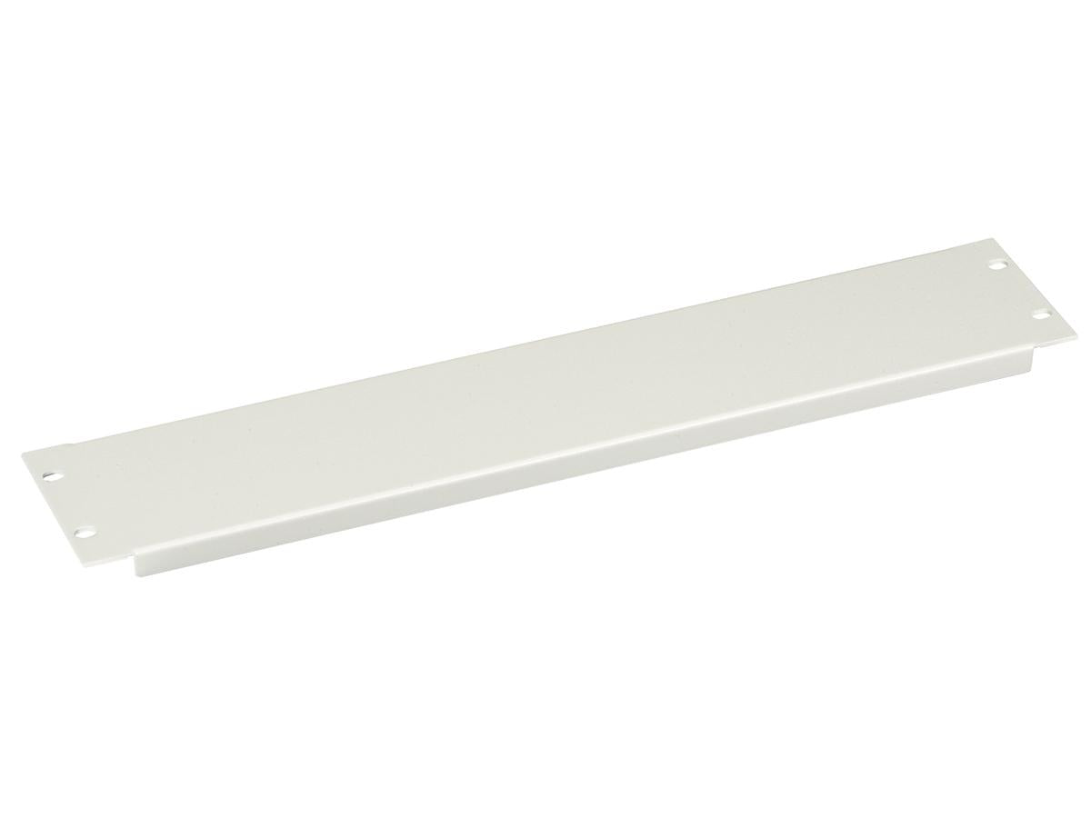 Panneau d'obturation pour rack 2U 19 pouces Black Box Corp, blanc