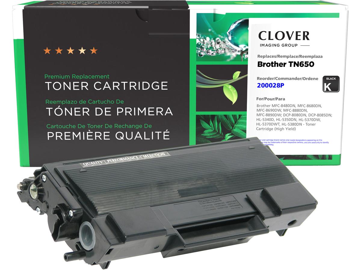 Cartouche de toner haute capacité reconditionnée Clover Imaging pour Broth