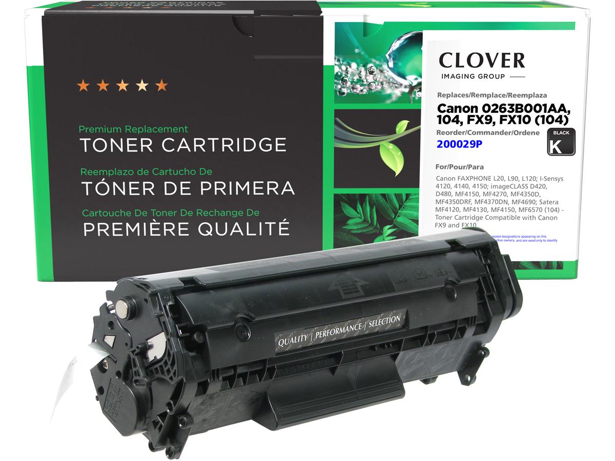 Cartouche de toner reconditionnée Clover Imaging pour Canon 0263B001A