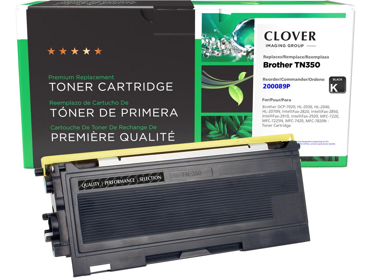 Cartouche de toner reconditionnée Clover Imaging pour Brother TN350