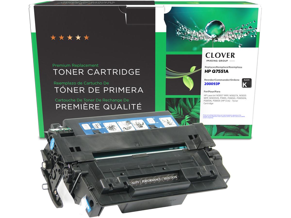 Cartouche de toner reconditionnée Clover Imaging pour HP Q