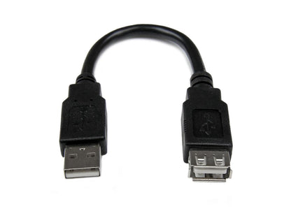Startech.Com 6In Usb 2.0 Extension Adapter Cable A To A - M/F - Us