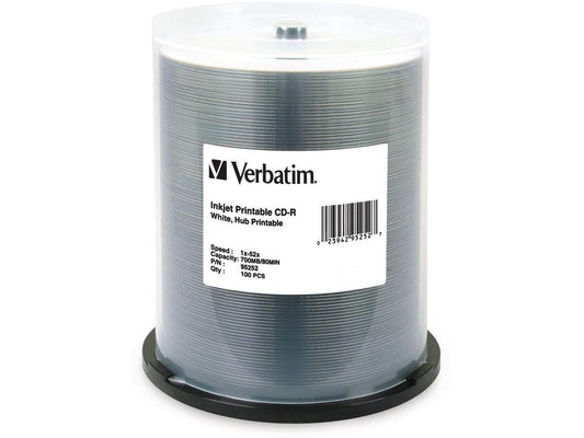 Cd-R80M/700Mb 52X Wht Ij Hub 100Pk Sp