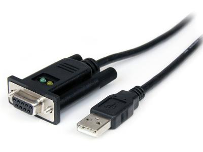 Adaptador USB a serie RS232 de Startech.Com - Adaptador serie DB9 DCE