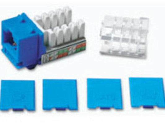 C2G Cat6 Rj45 Utp Keystone Jack - Blue - Modular Insert