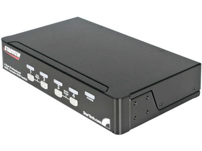 Commutateur KVM 4 ports OSD Startech.Com - Commutateur KVM montable en rack 1U -