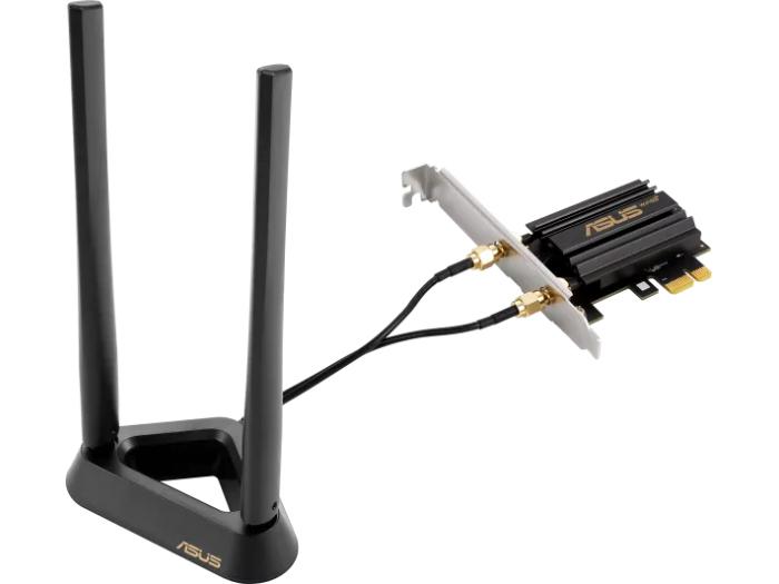 Asus Pce-Axe59Bt Wifi6 6E Ax5400 Pci-E Adapter With 2 External Ant