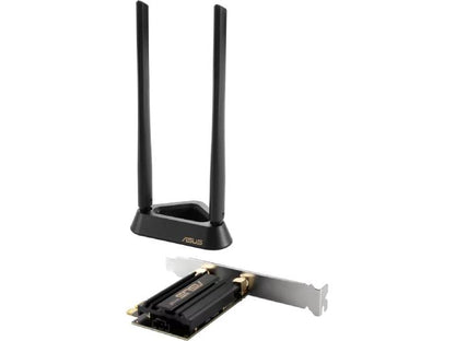 Asus Pce-Axe59Bt Wifi6 6E Ax5400 Pci-E Adapter With 2 External Ant