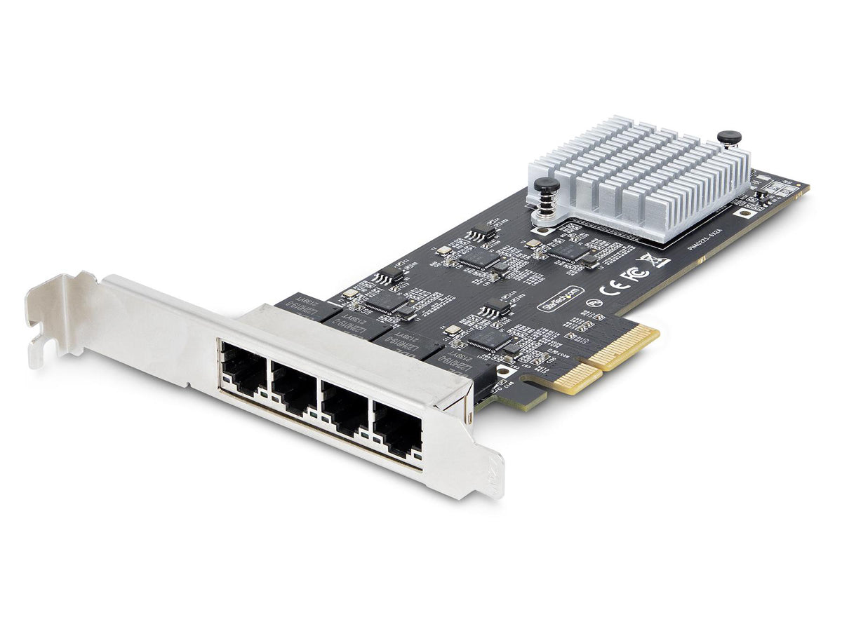 Startech.Com 4-Port 2.5Gbps Nbase-T Pcie Network Card, Intel I225-