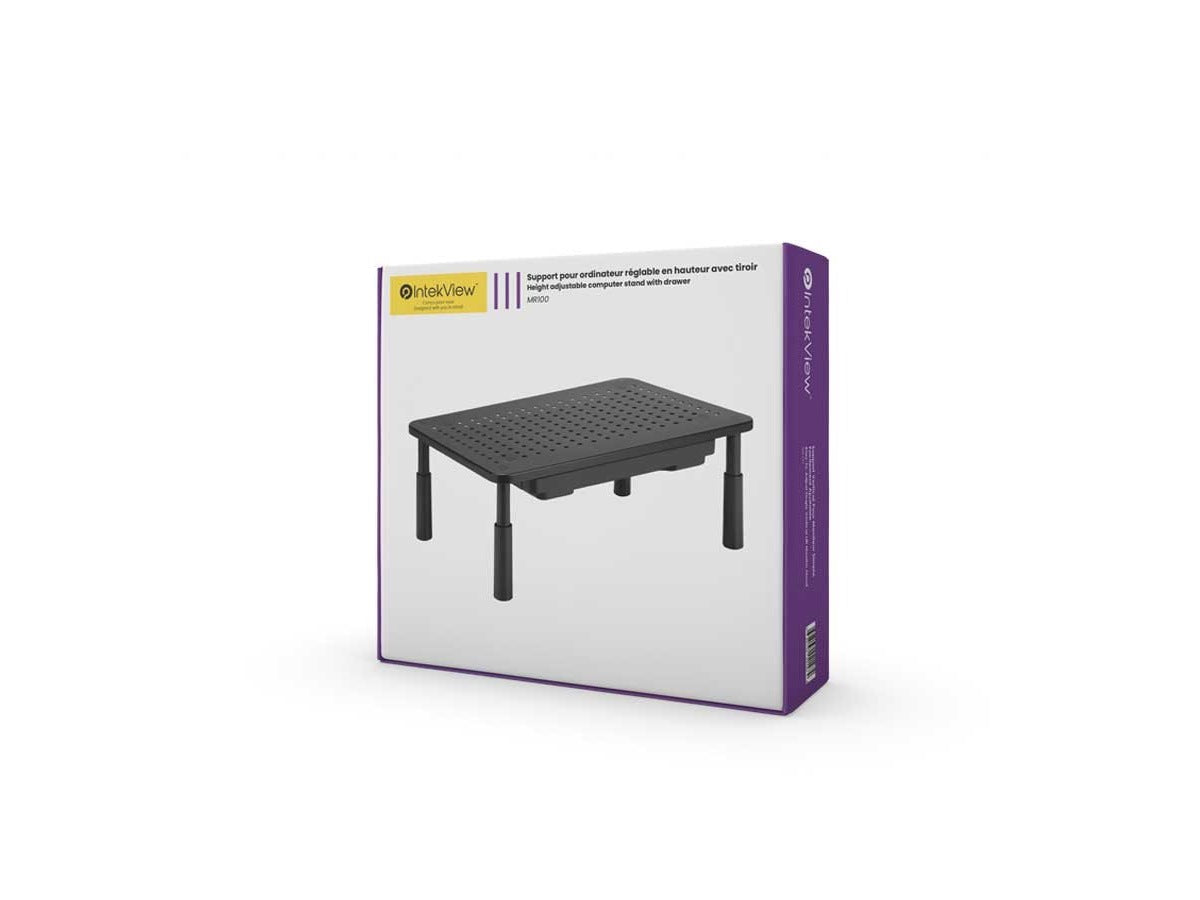 Nu-Tone Height Adjustable Computer Stand With Drawer