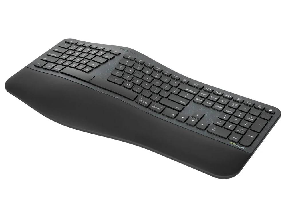 Targus Wireless-Ergonomic Ecosmart Antimicrobial Keyboard