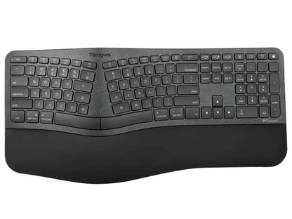 Targus Wireless-Ergonomic Ecosmart Antimicrobial Keyboard