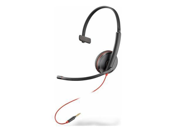 Auriculares HP Poly Blackwire 3215 de 3,5 mm