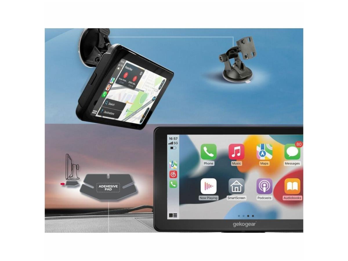 Mygekogear Gekogear Orbit C110 7 Inch Portable Infotainment Displa