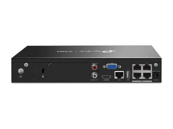 Grabador de vídeo en red PoE de 4 canales Tp-Link - Disco duro de 2 TB integrado