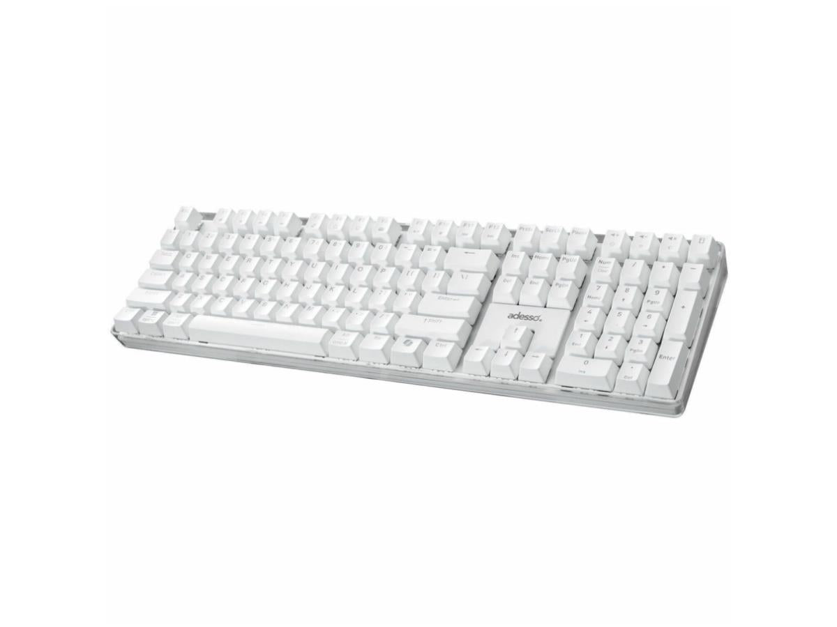 Adesso Akb-680Uw - Multi-Os Illuminated Mechanical Keyboard With C