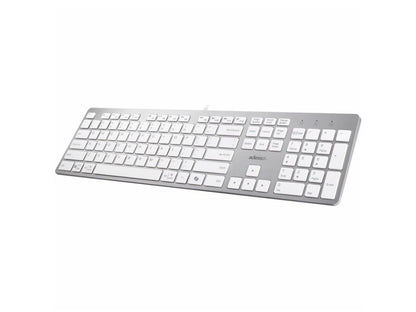 Adesso Multi-Os Scissor Switch Desktop Keyboard (White)