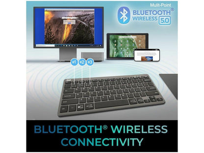 Adesso Multi Os Bluetooth Scissor Switch Mini Keyboard