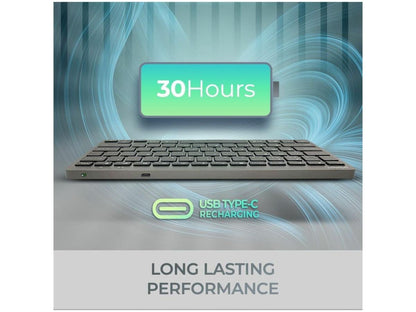 Adesso Multi Os Bluetooth Scissor Switch Mini Keyboard