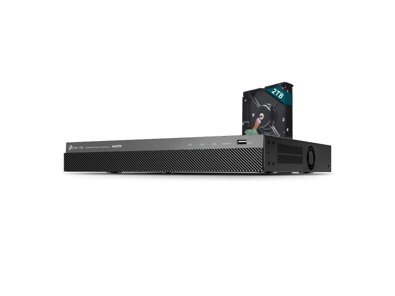 Grabador de vídeo en red PoE+ de 8 canales Tp-Link