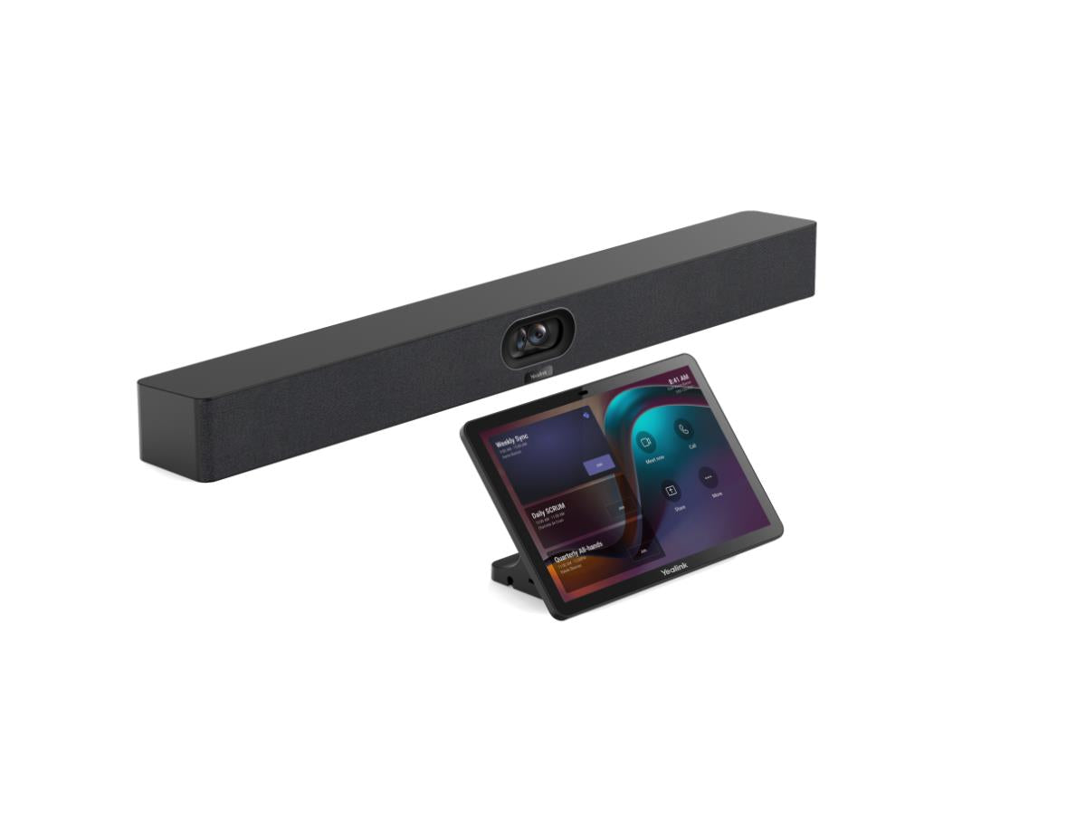 Yealink Leading Platform Collaboration Bar For Small To Medium Rooms