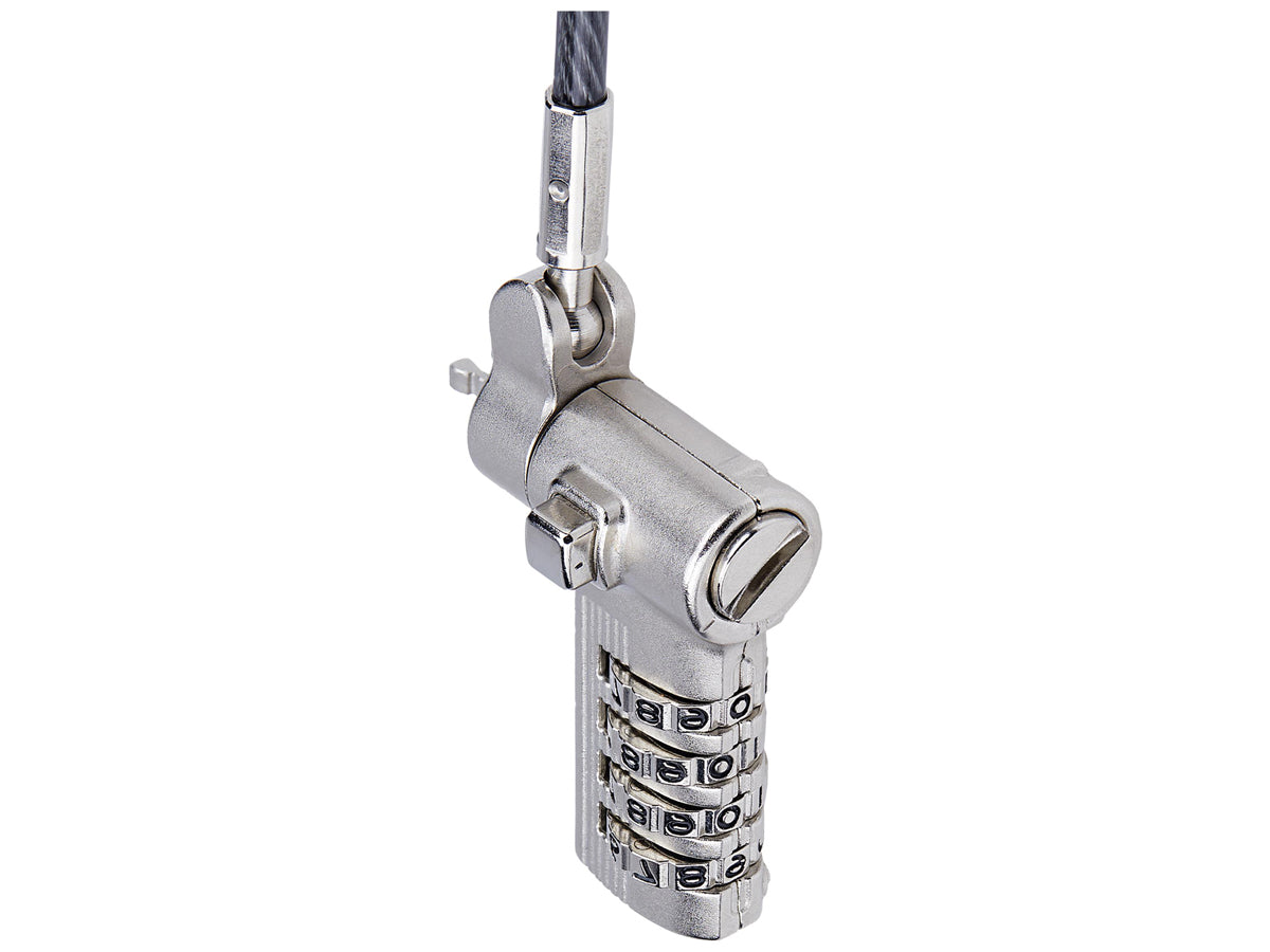Startech Universal Laptop Cable Lock 6.6Ft (2M), Serialized Securi