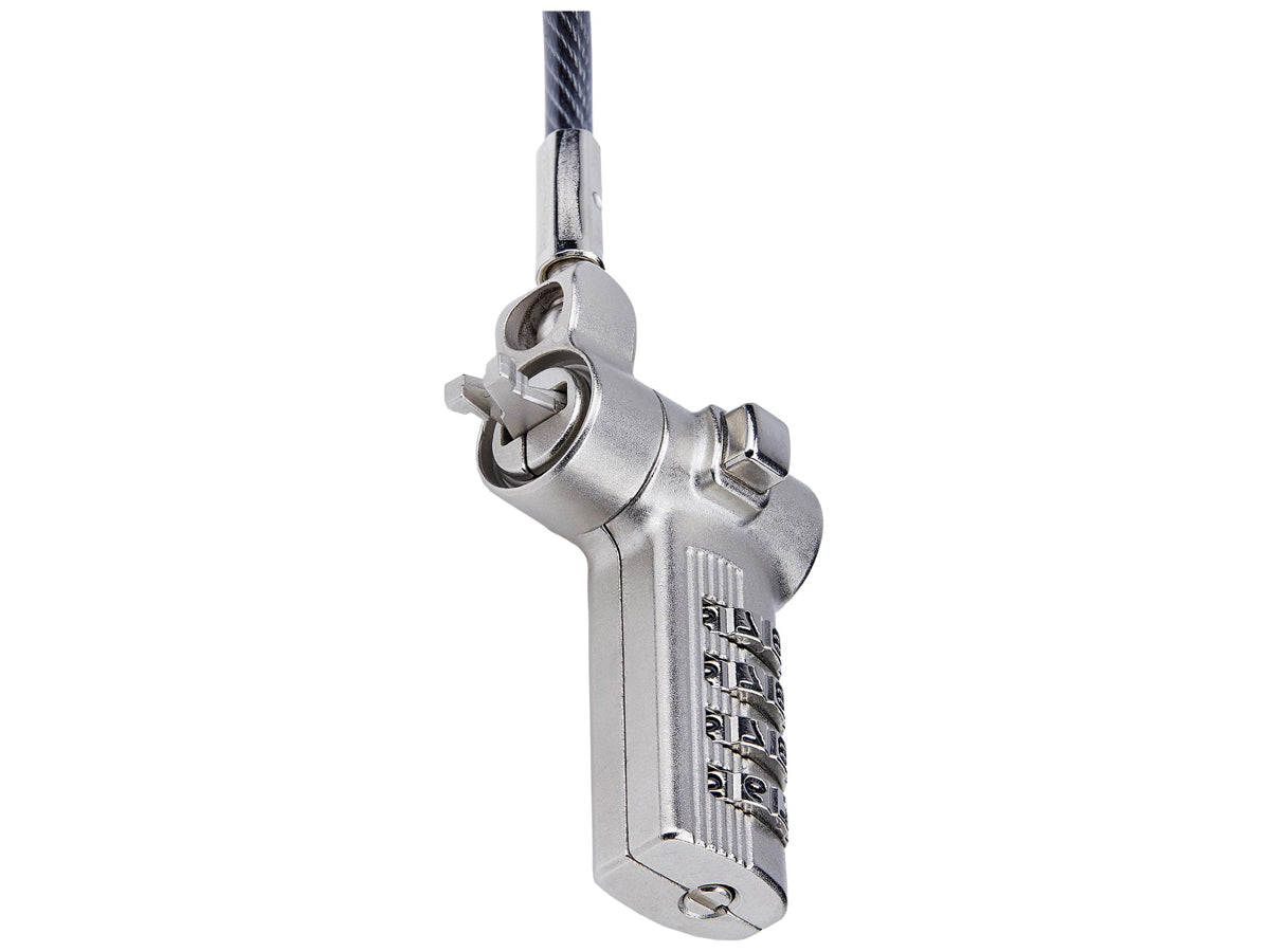 Startech Universal Laptop Cable Lock 6.6Ft (2M), Serialized Securi