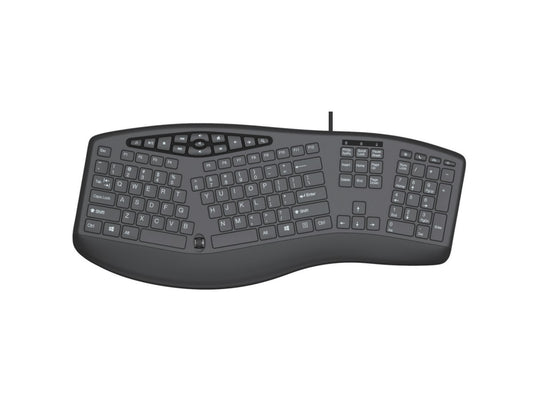 Adesso French Canadian Ergonomic Desktop Keyboard