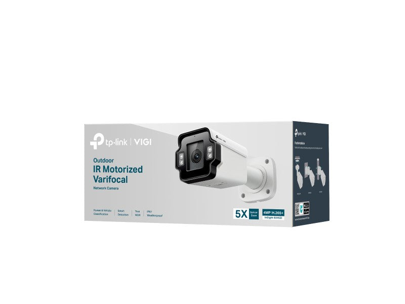 Caméra réseau Bullet motorisée infrarouge varifocale extérieure 4 Mpx Tp-Link S