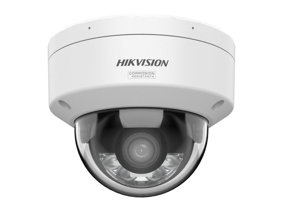 Caméra dôme IP fixe Hikvision 4 Mpx SHL avec Colorvu 3.0