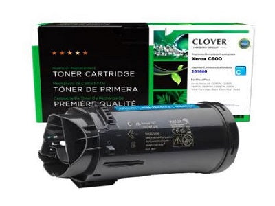 Cartouche de toner cyan extra haute capacité reconditionnée Clover Imaging