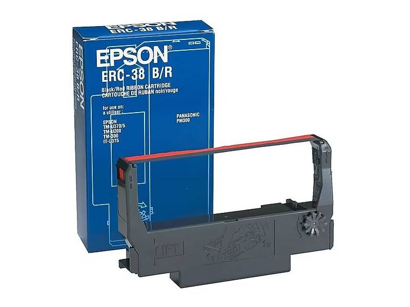 Ribbon F/Erc-38 10Pk Blk/Rd  (Kit)(Kit)