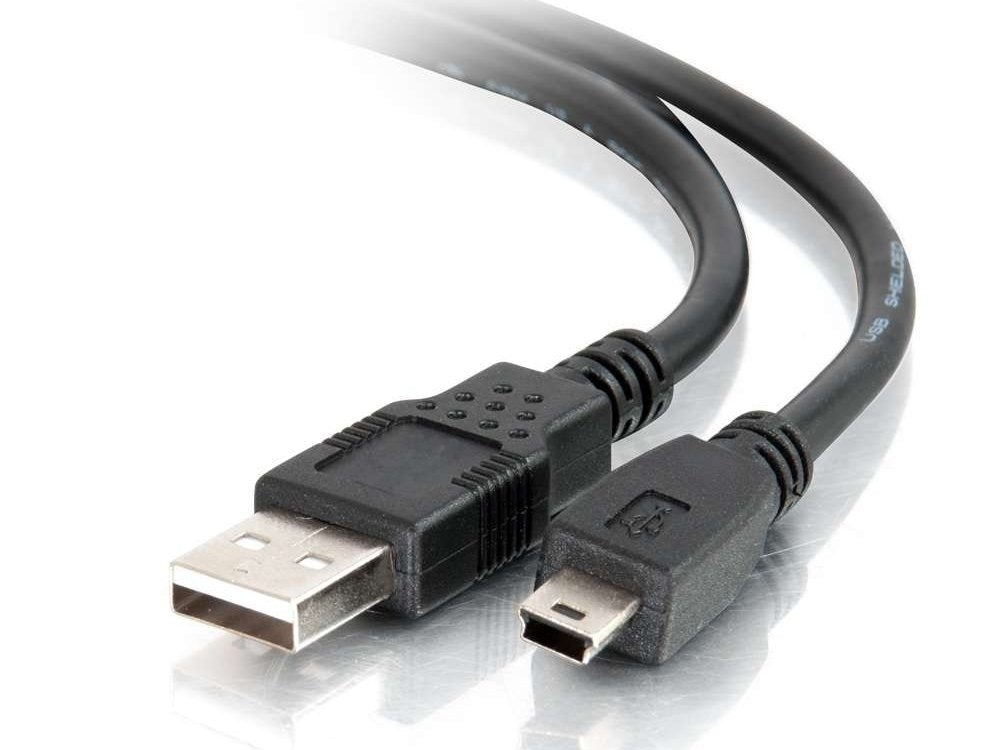 Câble USB A vers Mini-B 2.0 C2G 2M