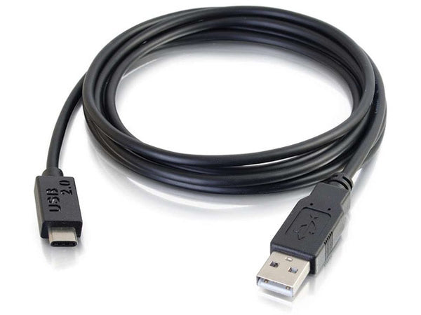 Câble USB-C vers USB C2G de 1,8 m - Câble USB-C 2.0 vers USB-A - M/M - USB-