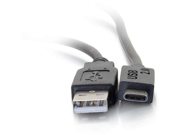 Câble USB-C vers USB C2G de 1,8 m - Câble USB-C 2.0 vers USB-A - M/M - USB-