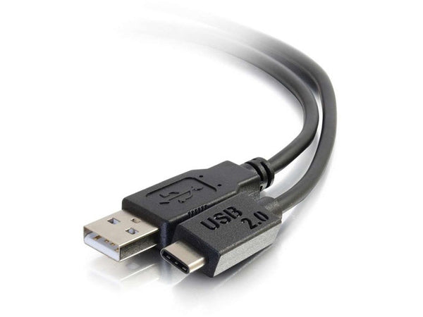 Câble USB-C vers USB C2G de 1,8 m - Câble USB-C 2.0 vers USB-A - M/M - USB-