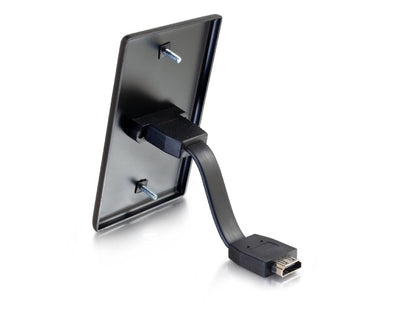 C2G Single Gang Wall Plate With Hdmi Pigtail