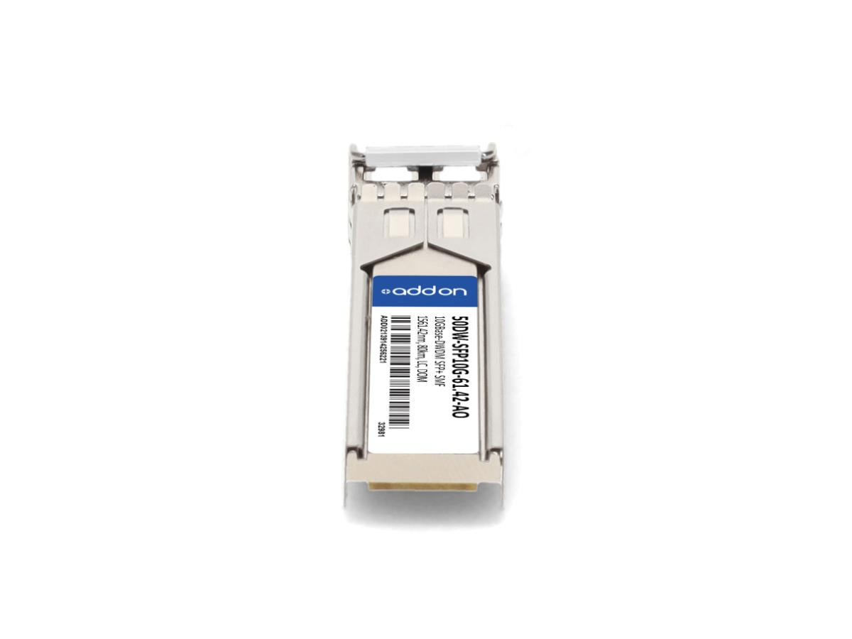 Module complémentaire Cisco Comp Taa SFP+ 10G-DWDM SMF LC Xcvr