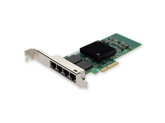 Tarjeta de red PCIe X4 RJ-45 cuádruple de 1 Gbps adicional