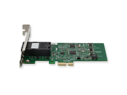 Tarjeta de red PCIe X1 de 100 Mbps con tarjeta de red SC única adicional