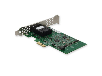 Tarjeta de red PCIe X1 de 100 Mbps con tarjeta de red SC única adicional