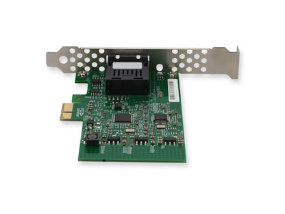 Tarjeta de red PCIe X1 de 100 Mbps con tarjeta de red SC única adicional