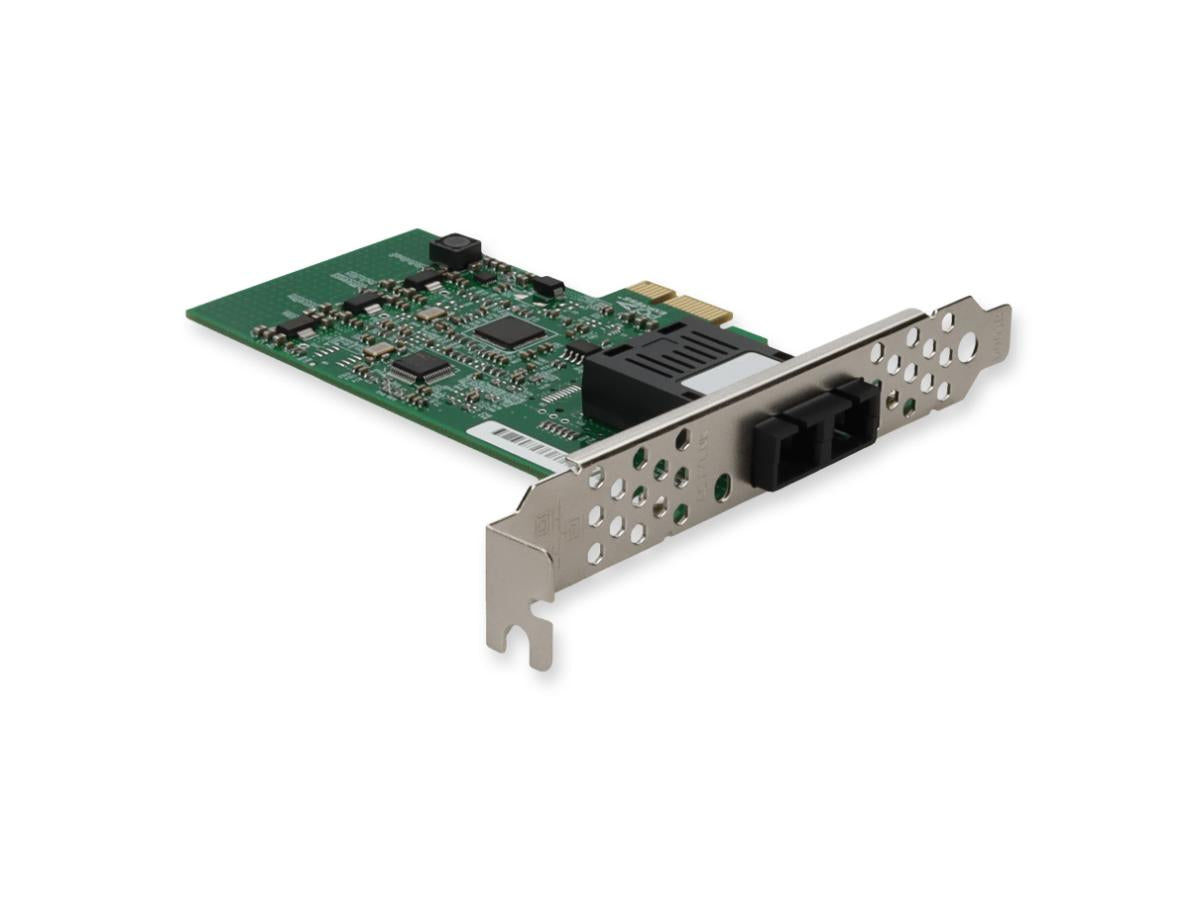 Tarjeta de red PCIe X1 de 100 Mbps con tarjeta de red SC única adicional