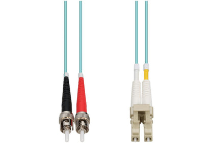 Add-Onadd-St-Lc-8M5Om4 8M Om4 Aqua Duplex Patc