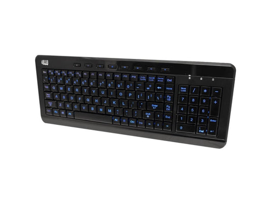Illuminated Cmpct Kybd, Adj Brightness