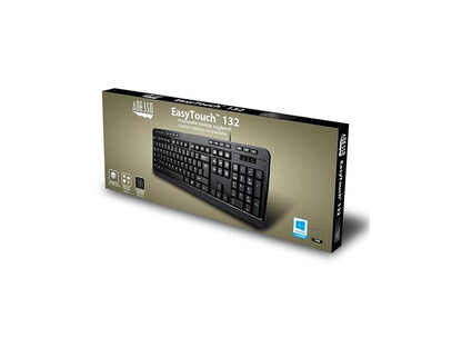 Teclado Dt Mltmd Kybd con teclas de acceso rápido, negro Ps 2
