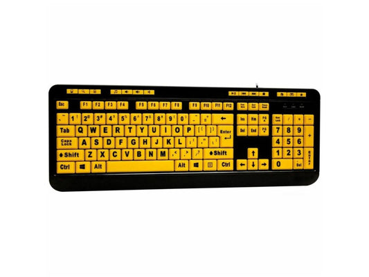 122 Key High Contrast Fluorescent