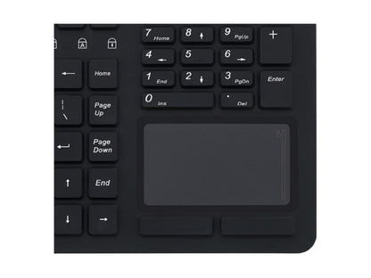 Silicone Waterprf Touchpad Usb Kybd