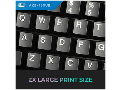 Adesso Kybd,Hot Key,Usb Conn Blk